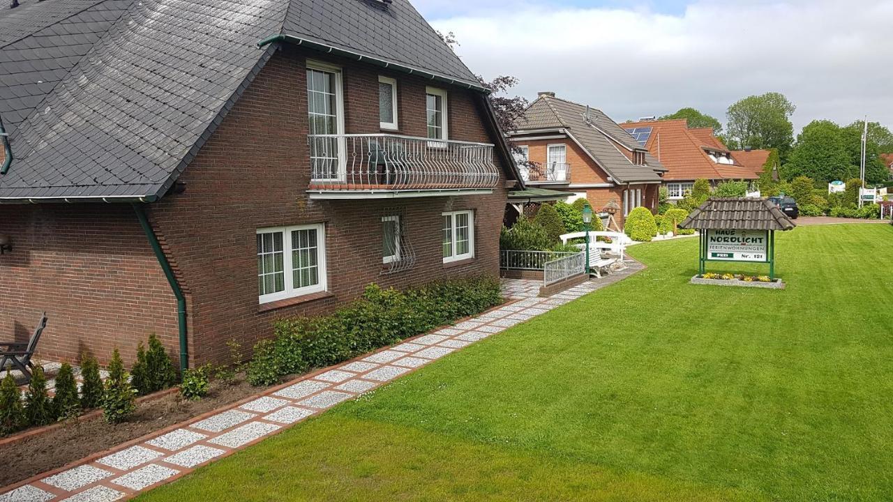 Hausnordlicht Fewo 3 Dornum Eksteriør billede